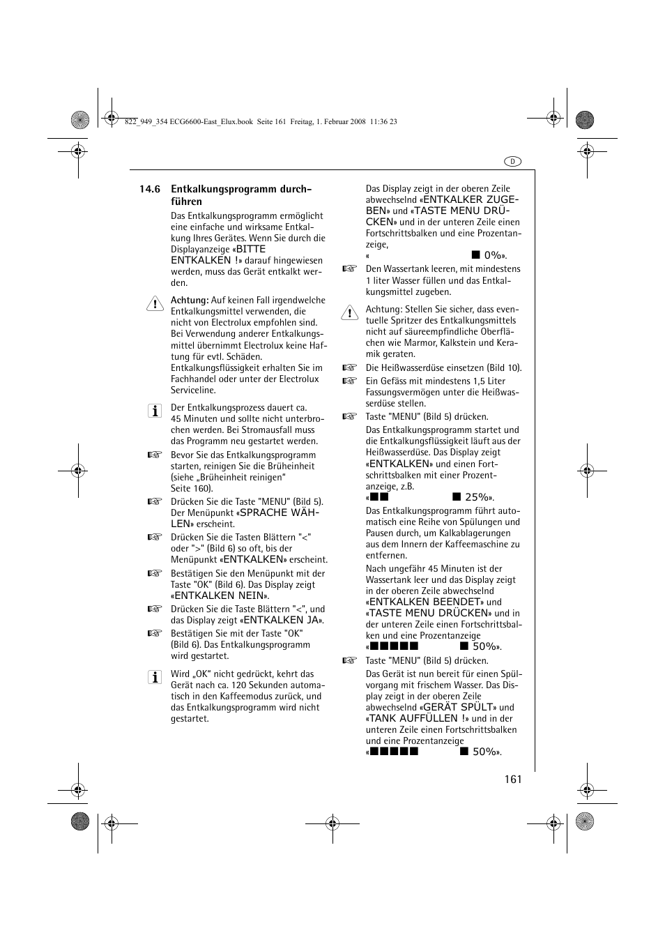 Electrolux ECG6600 User Manual | Page 161 / 616