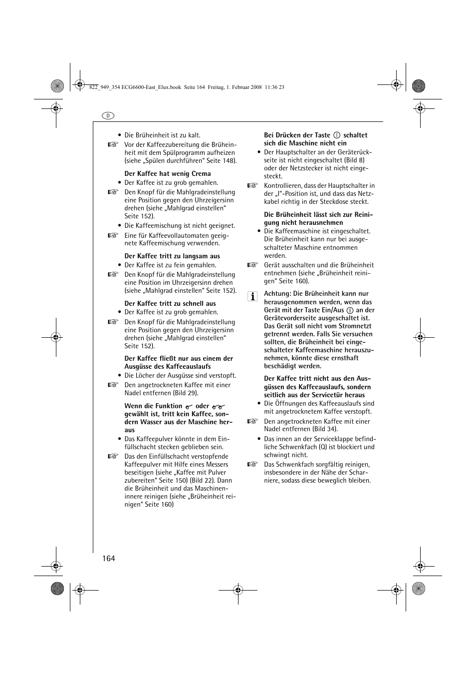 Electrolux ECG6600 User Manual | Page 164 / 616