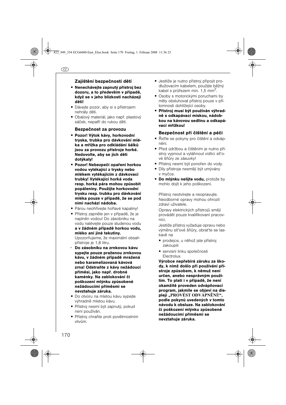 Electrolux ECG6600 User Manual | Page 170 / 616