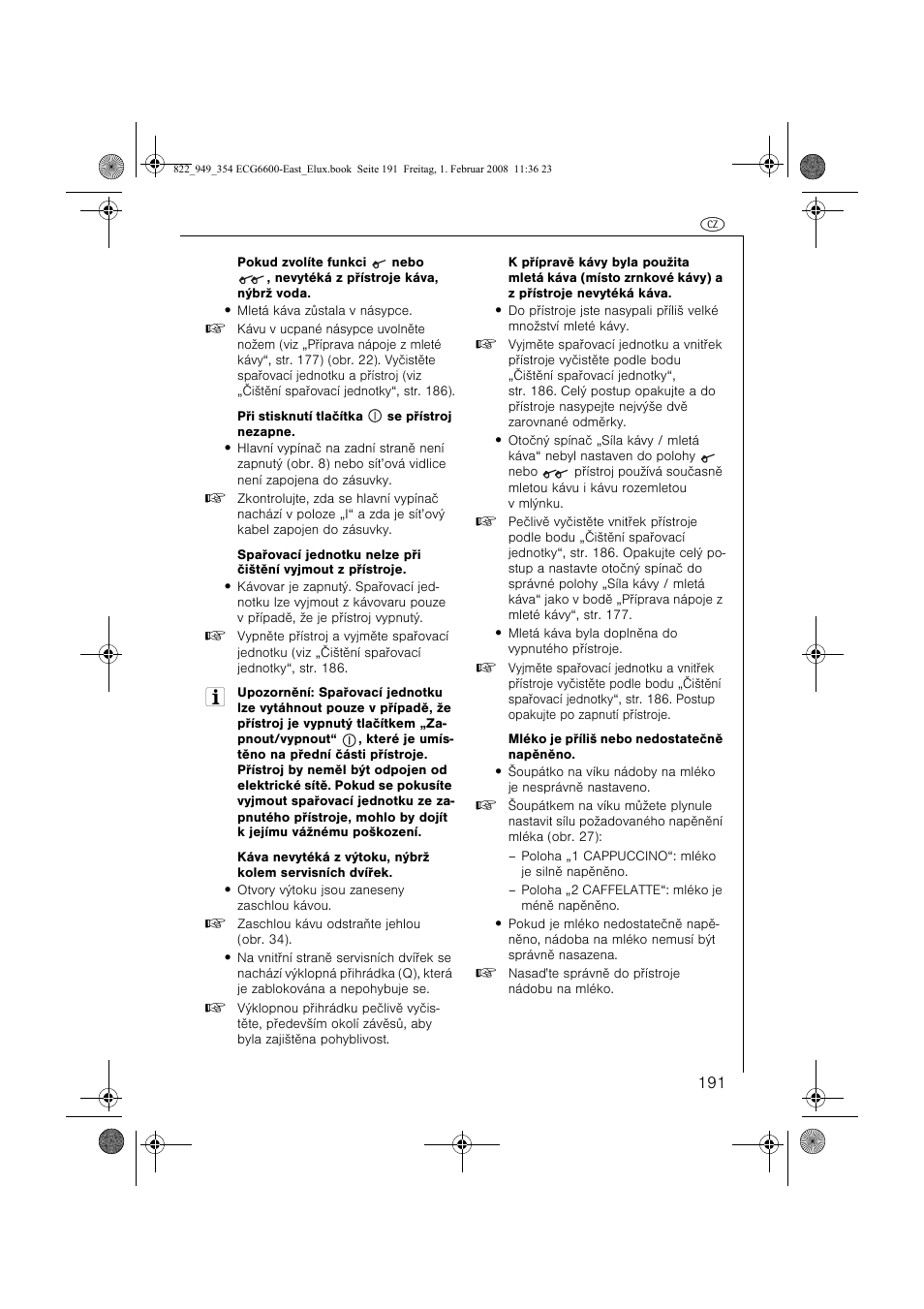 Electrolux ECG6600 User Manual | Page 191 / 616