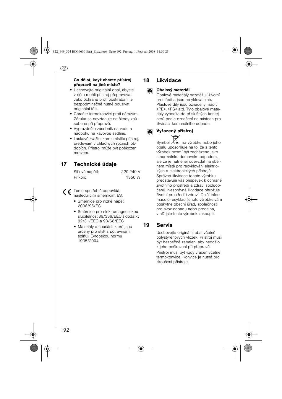 Electrolux ECG6600 User Manual | Page 192 / 616