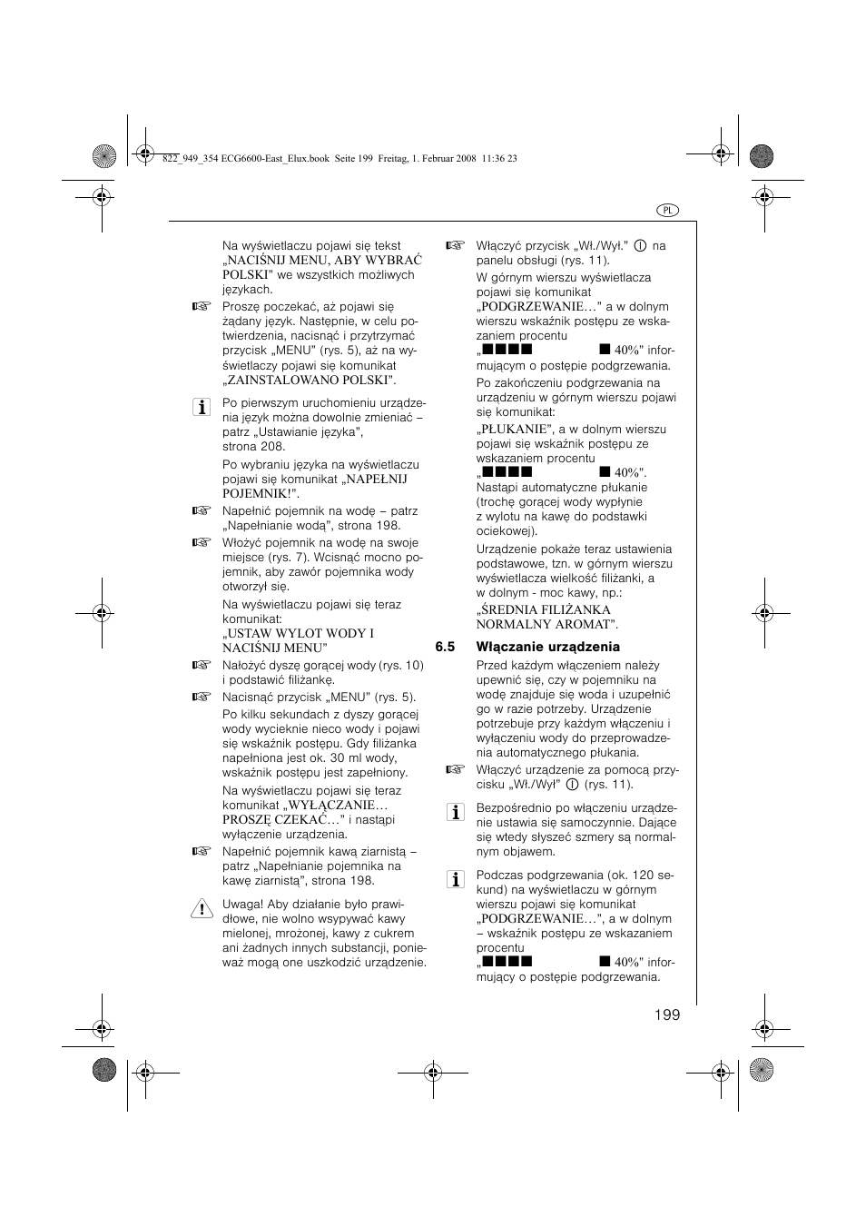 Electrolux ECG6600 User Manual | Page 199 / 616