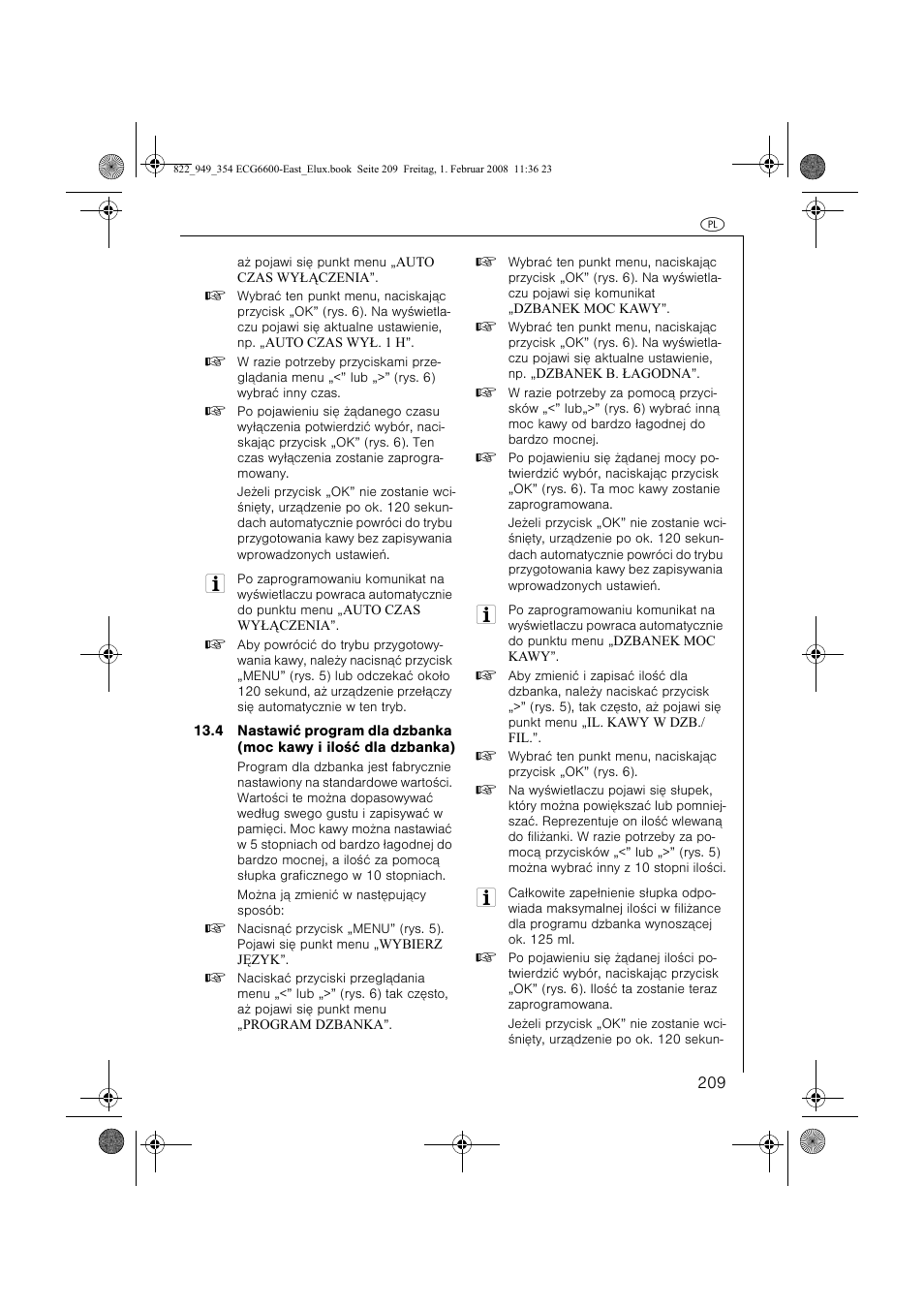 Electrolux ECG6600 User Manual | Page 209 / 616