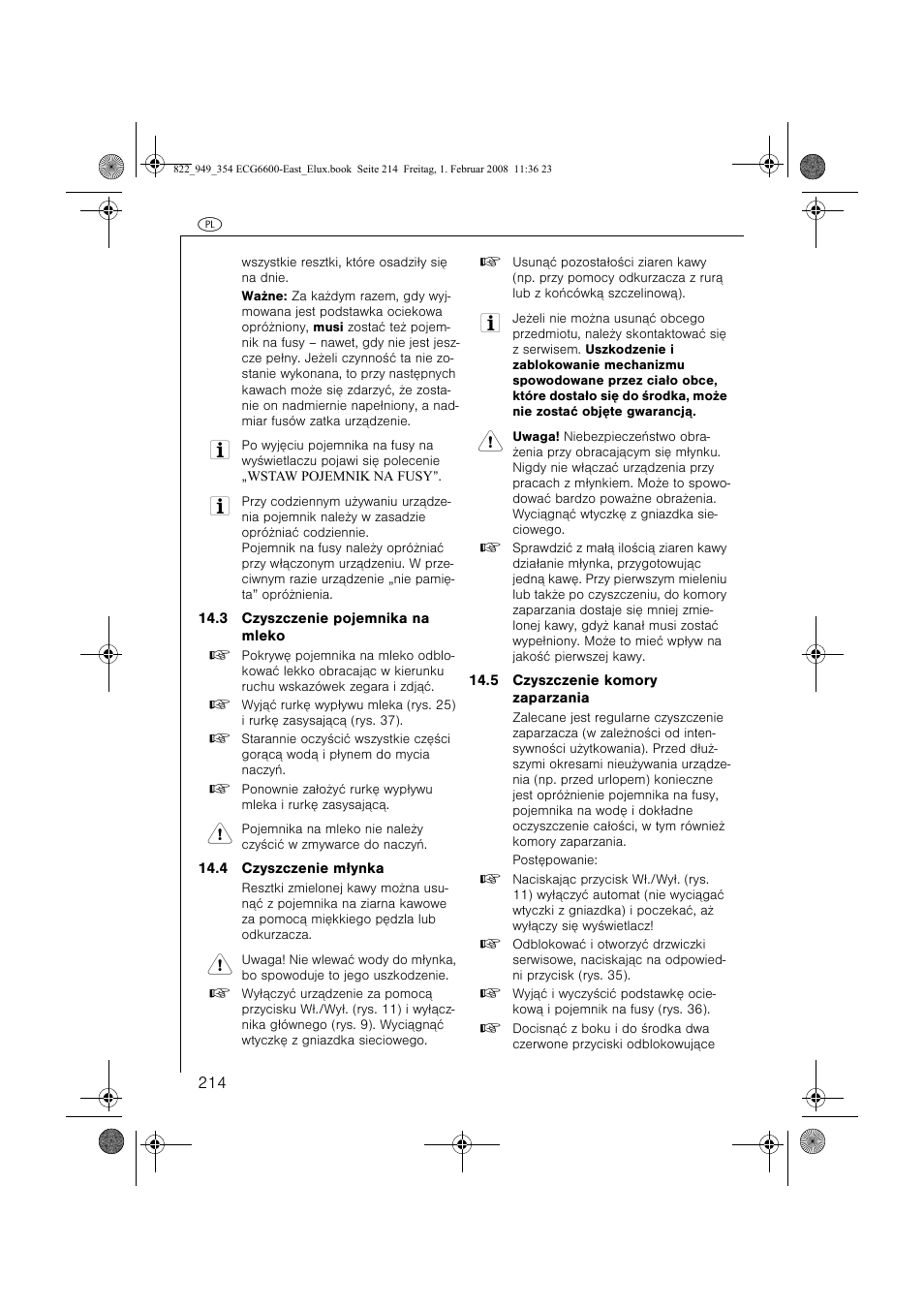 Electrolux ECG6600 User Manual | Page 214 / 616