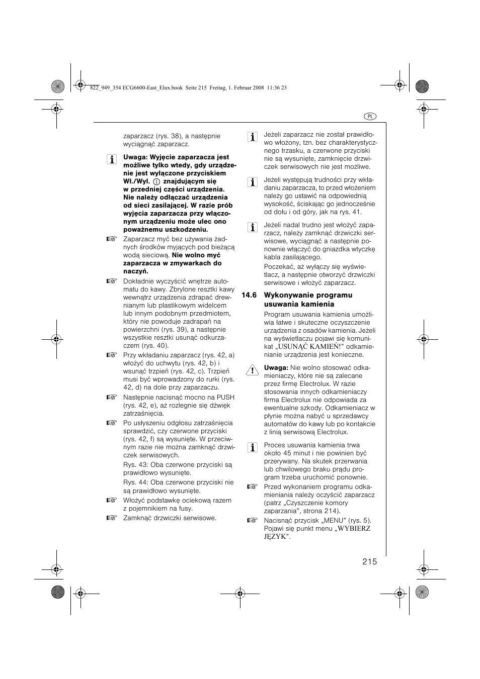 Electrolux ECG6600 User Manual | Page 215 / 616