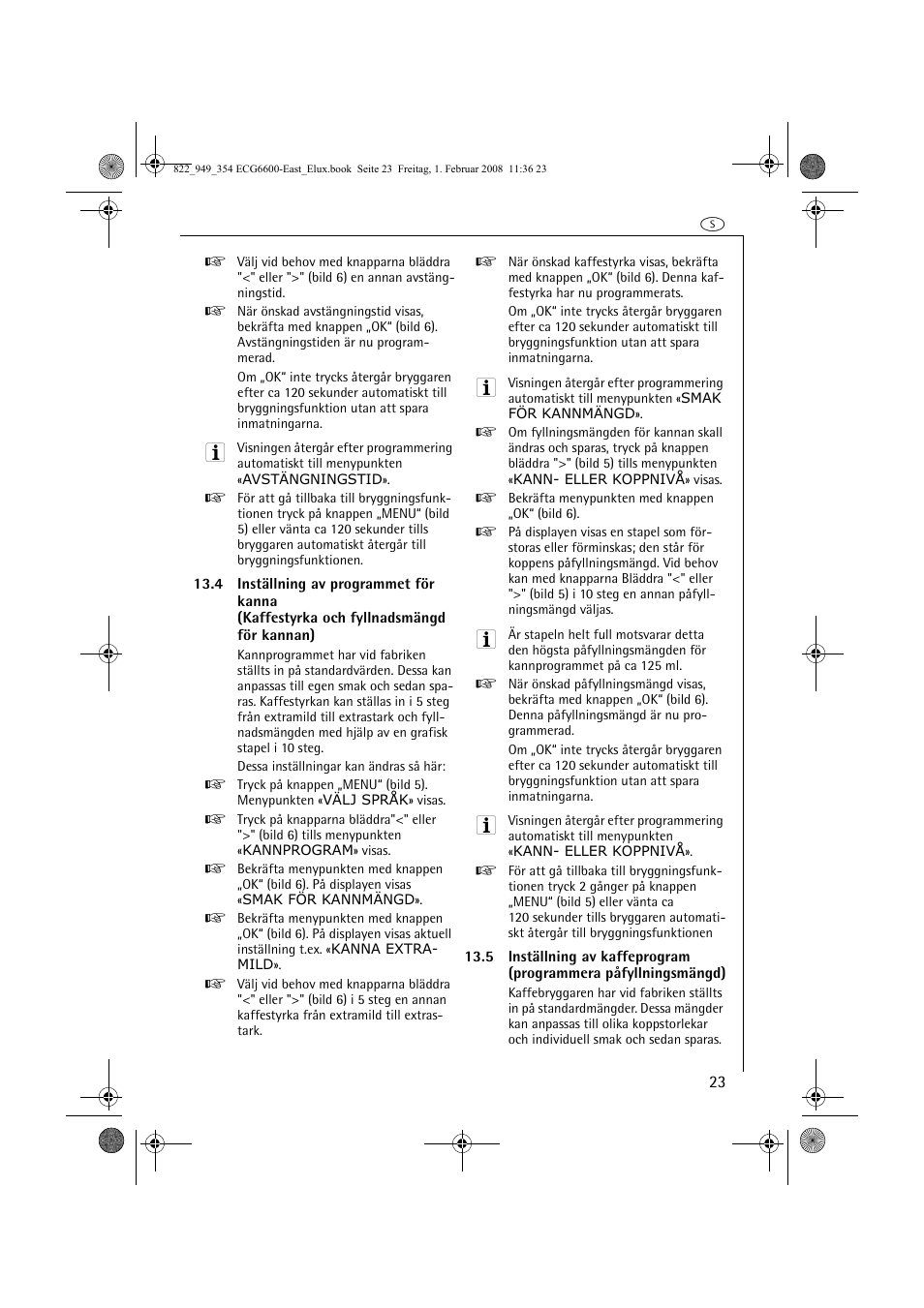 Electrolux ECG6600 User Manual | Page 23 / 616