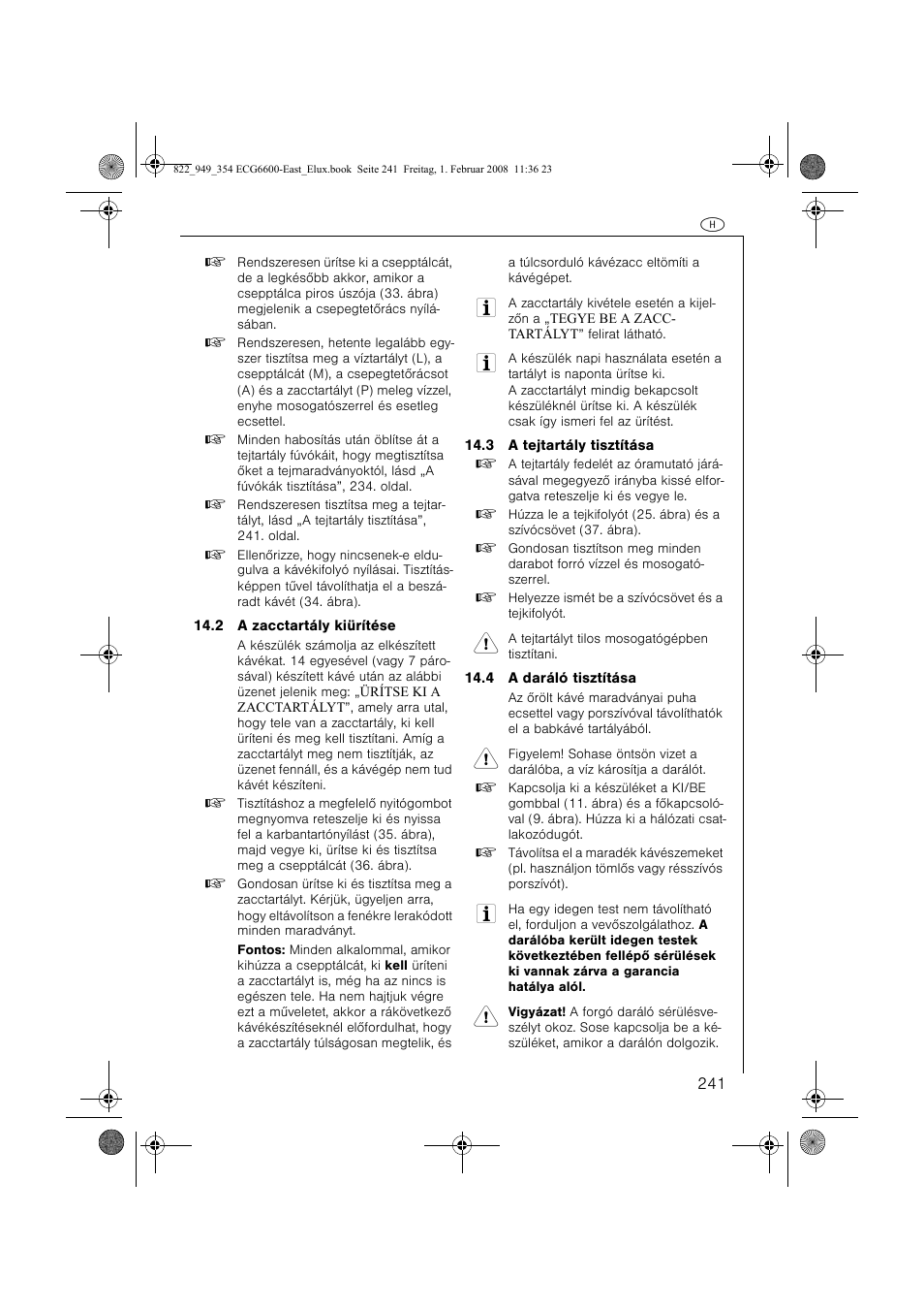 Electrolux ECG6600 User Manual | Page 241 / 616