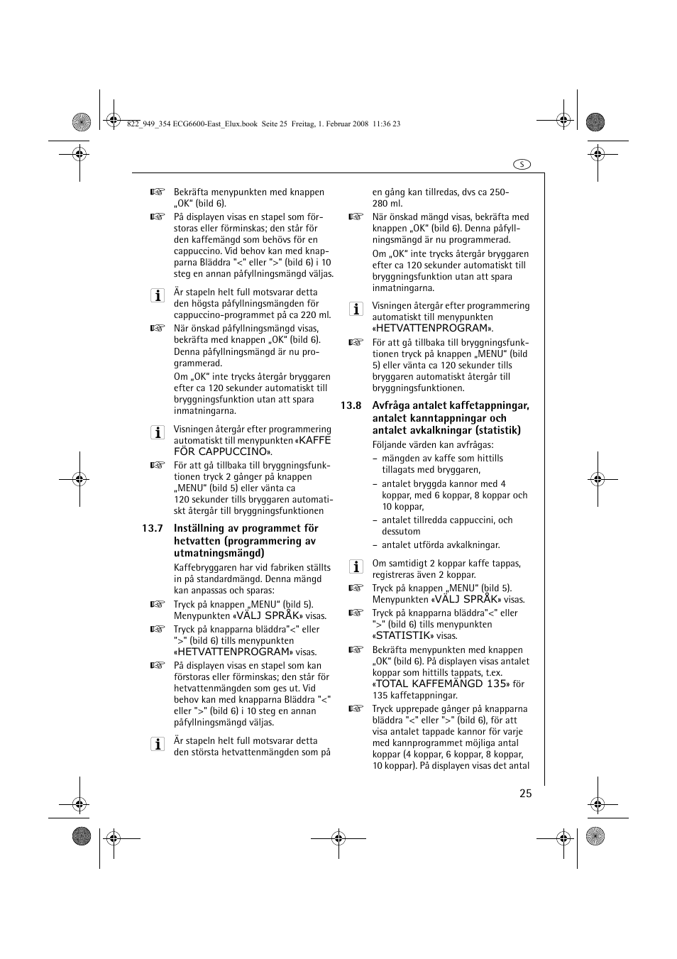 Electrolux ECG6600 User Manual | Page 25 / 616