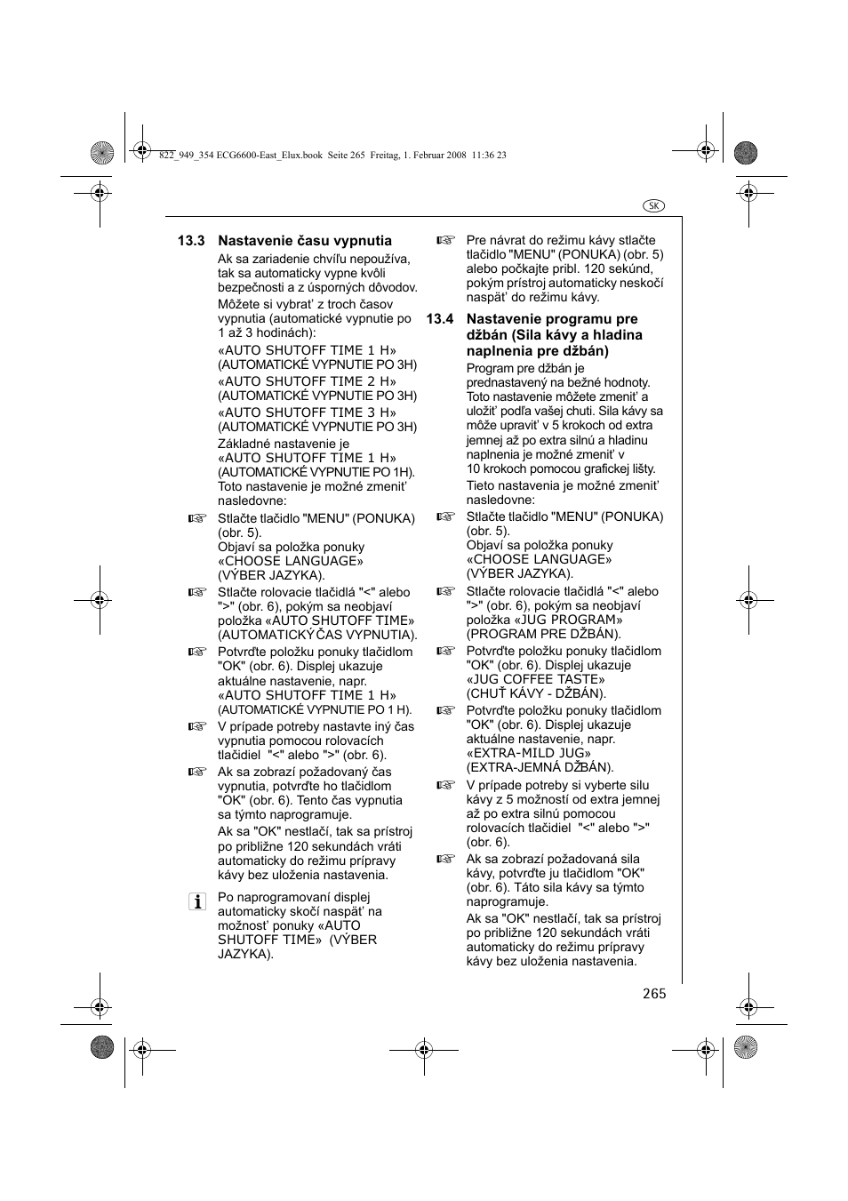 Electrolux ECG6600 User Manual | Page 265 / 616