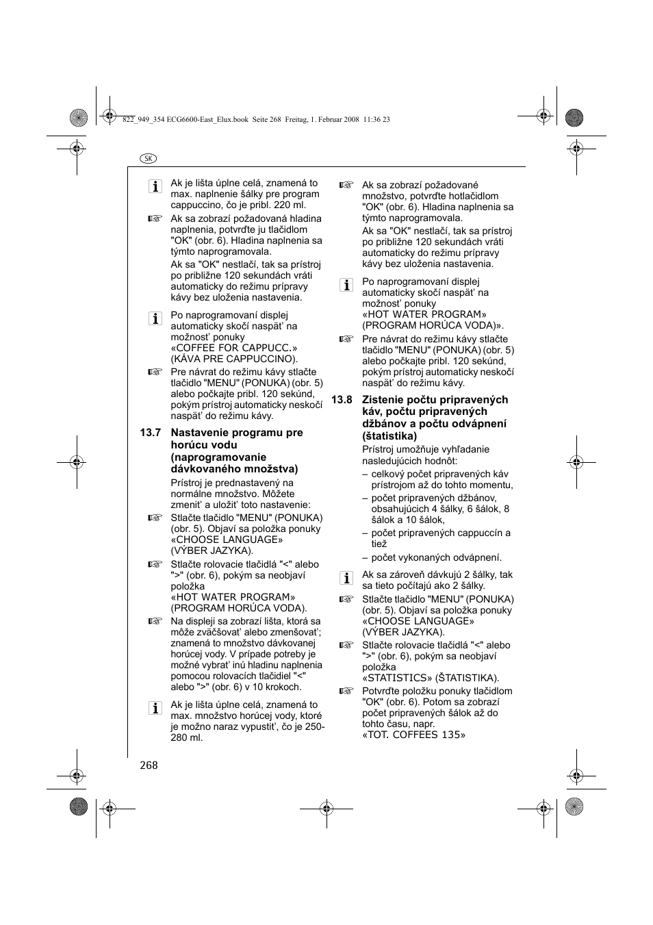 Electrolux ECG6600 User Manual | Page 268 / 616