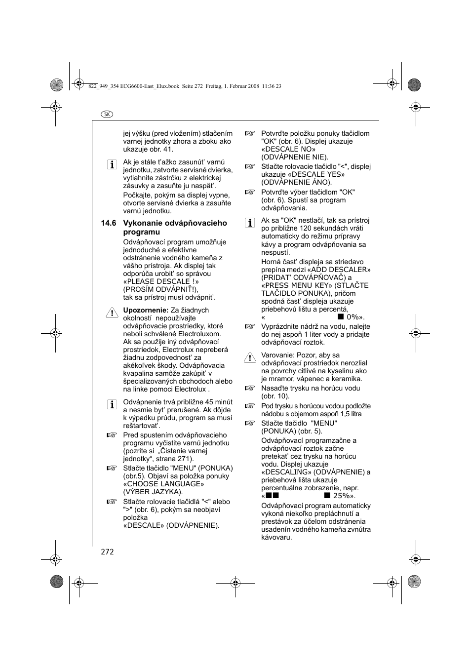 Electrolux ECG6600 User Manual | Page 272 / 616