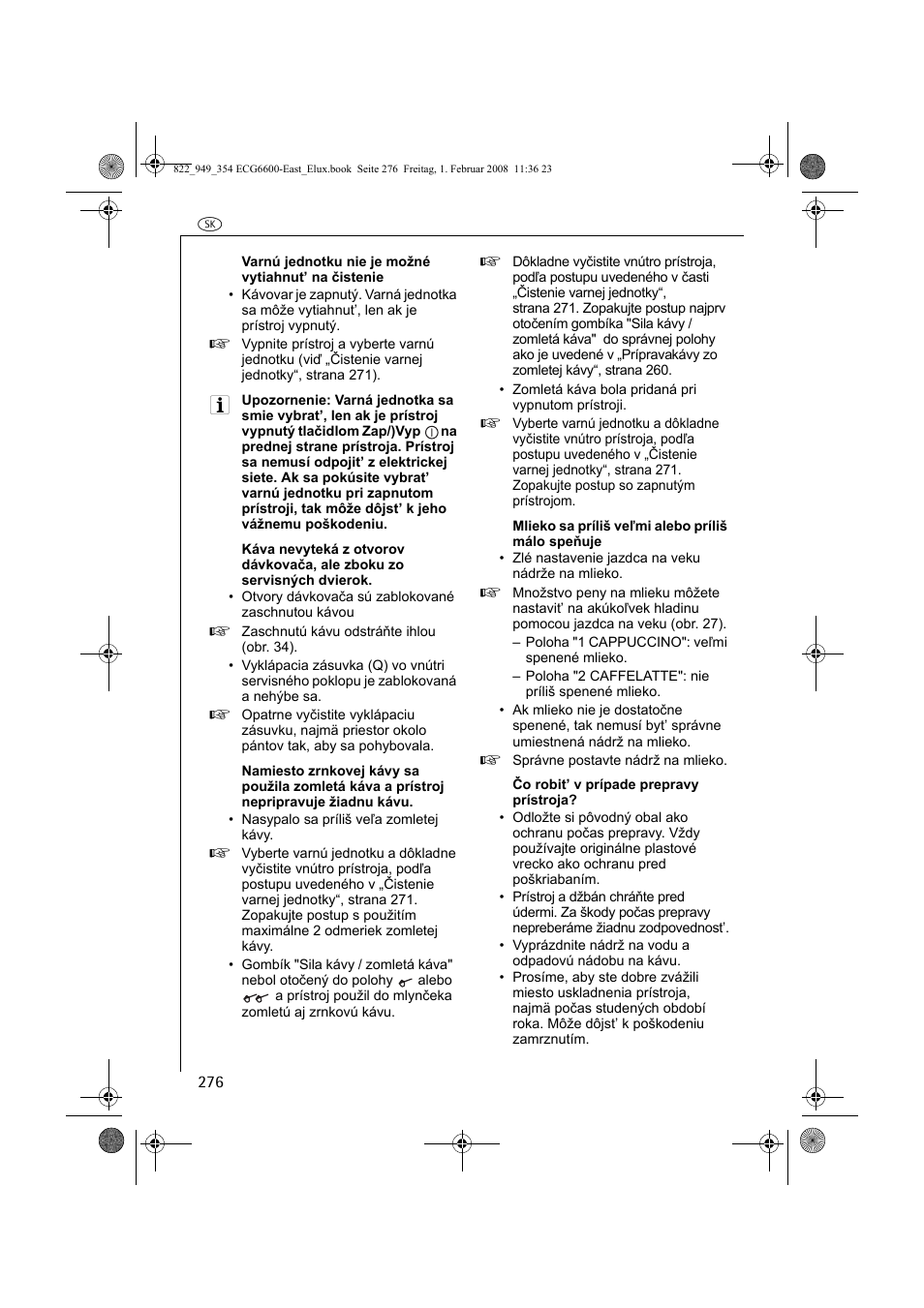 Electrolux ECG6600 User Manual | Page 276 / 616