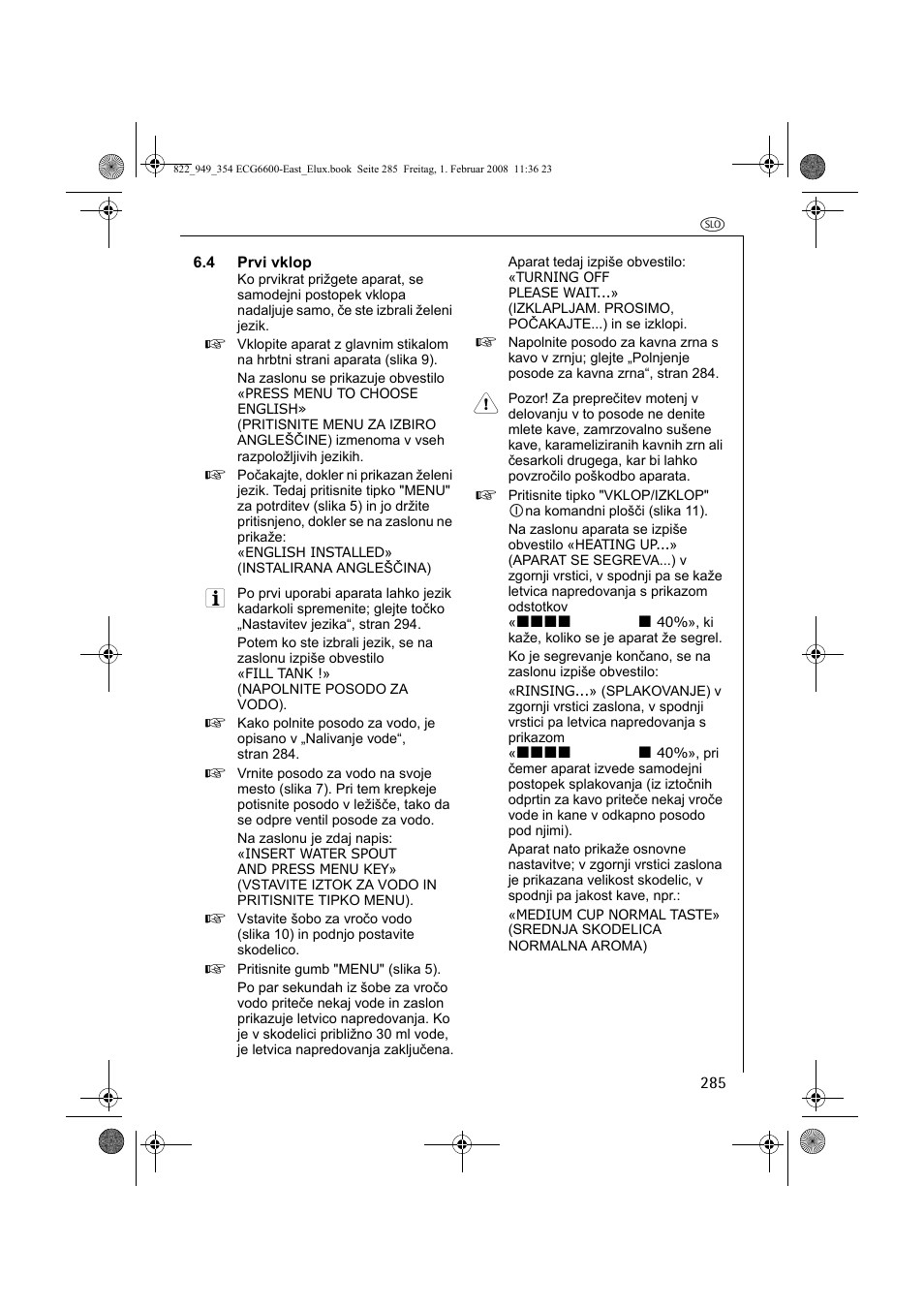 Electrolux ECG6600 User Manual | Page 285 / 616