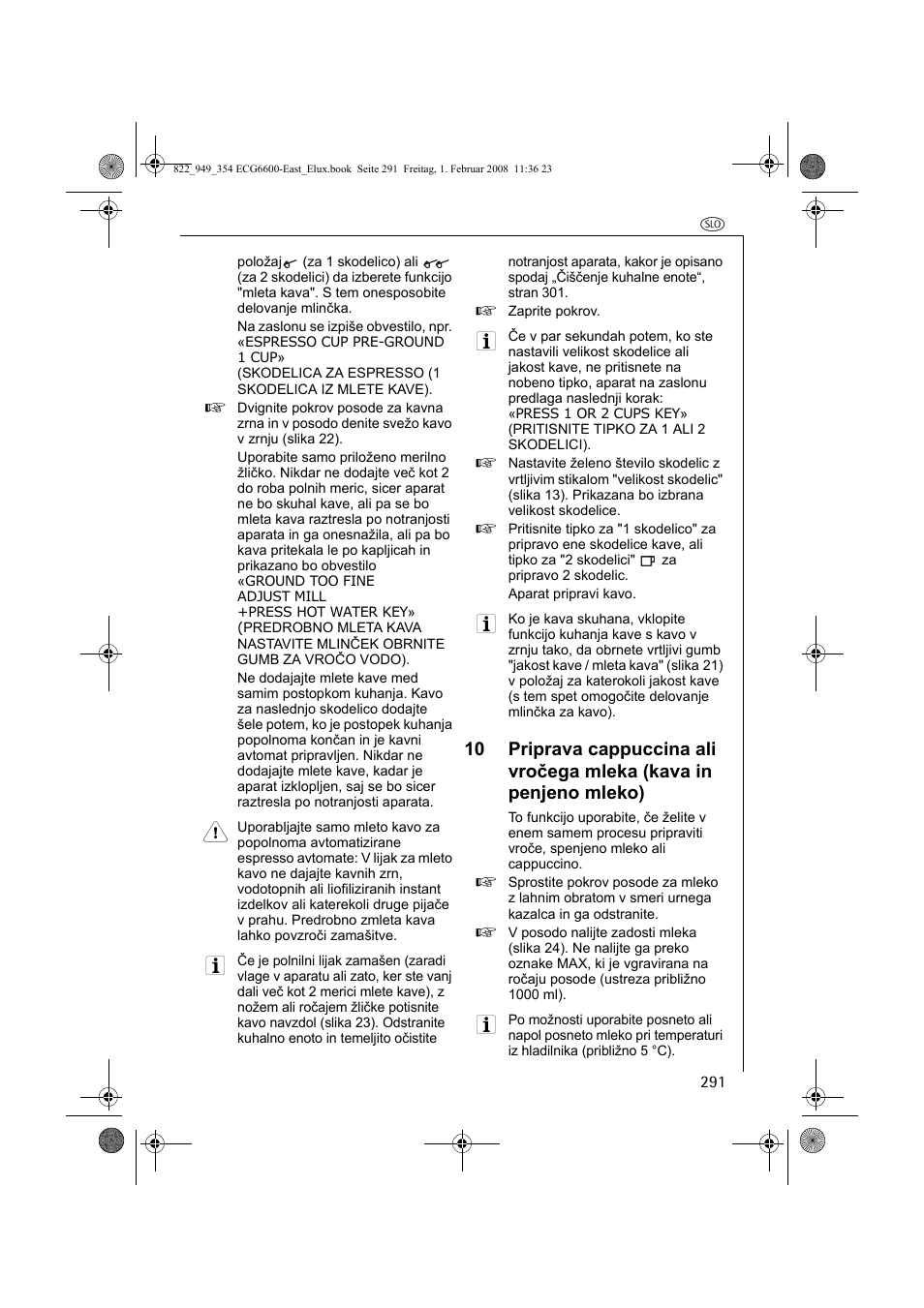 Electrolux ECG6600 User Manual | Page 291 / 616