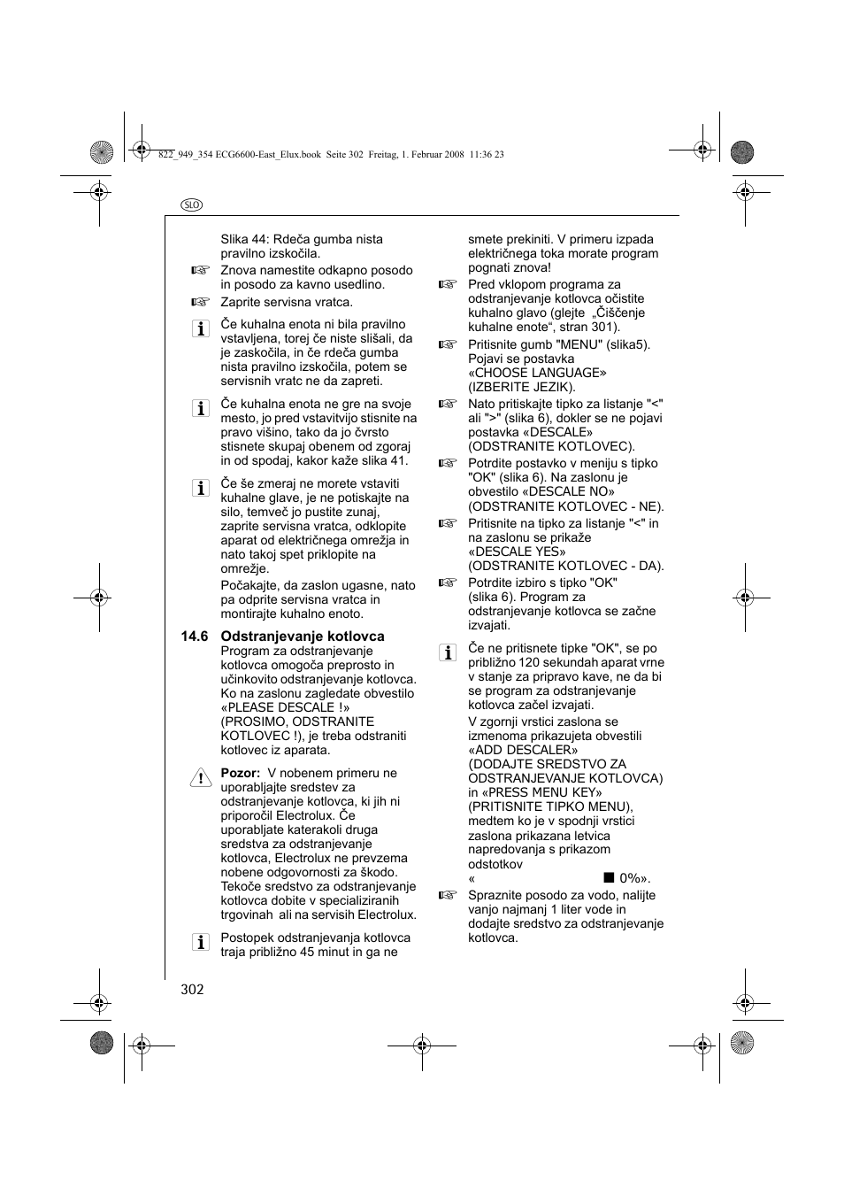 Electrolux ECG6600 User Manual | Page 302 / 616