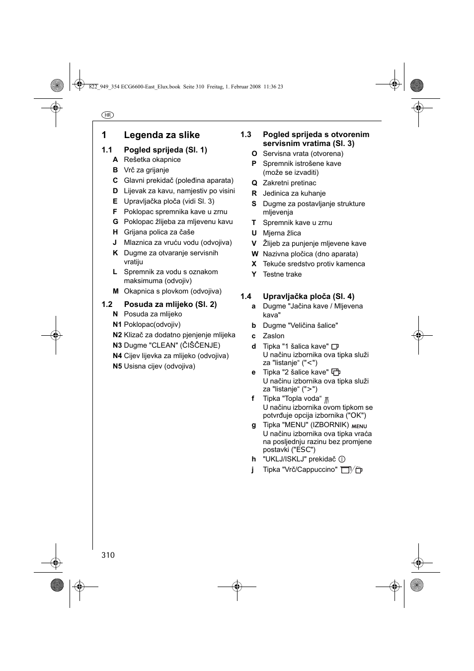 1legenda za slike | Electrolux ECG6600 User Manual | Page 310 / 616