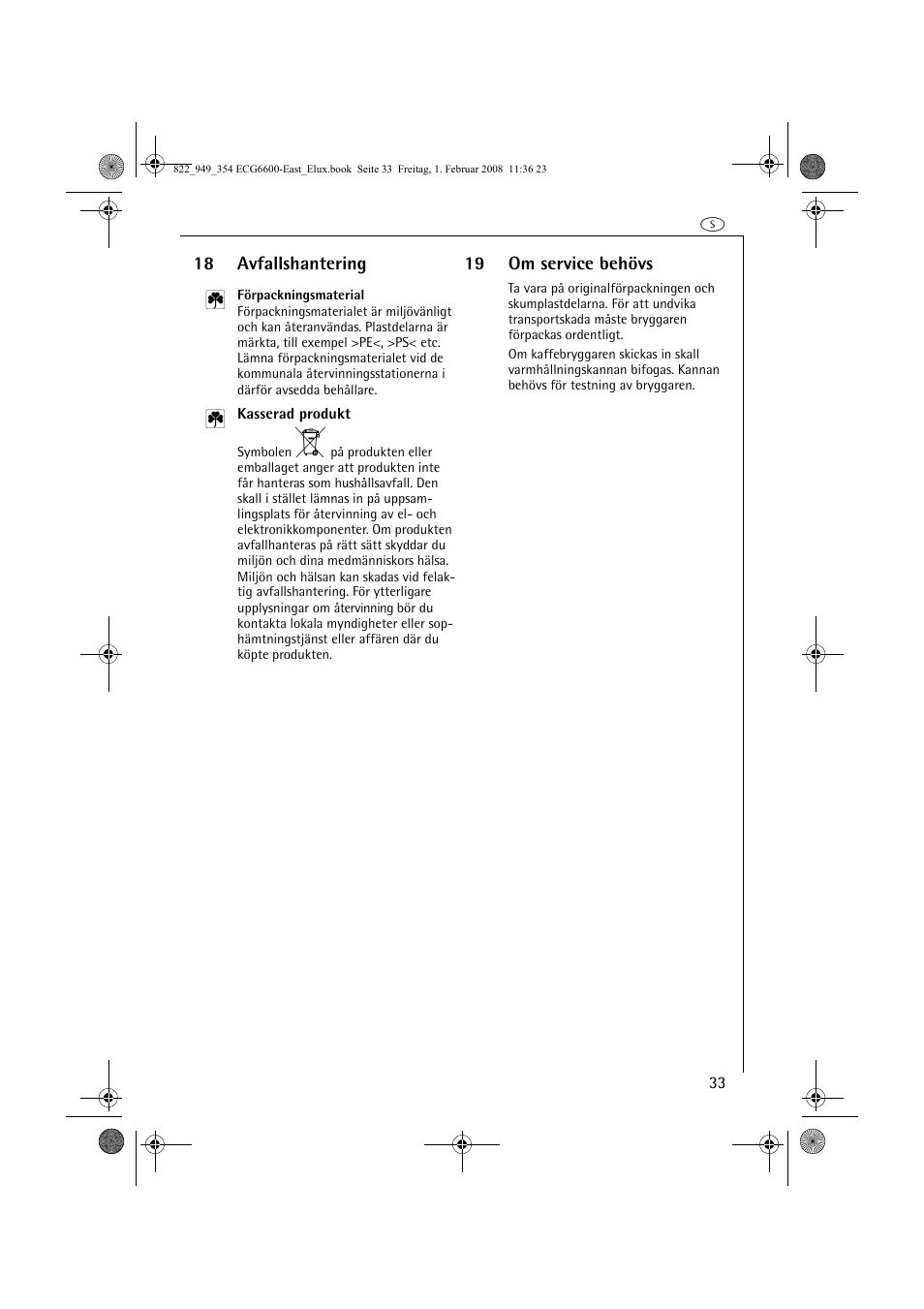 Electrolux ECG6600 User Manual | Page 33 / 616