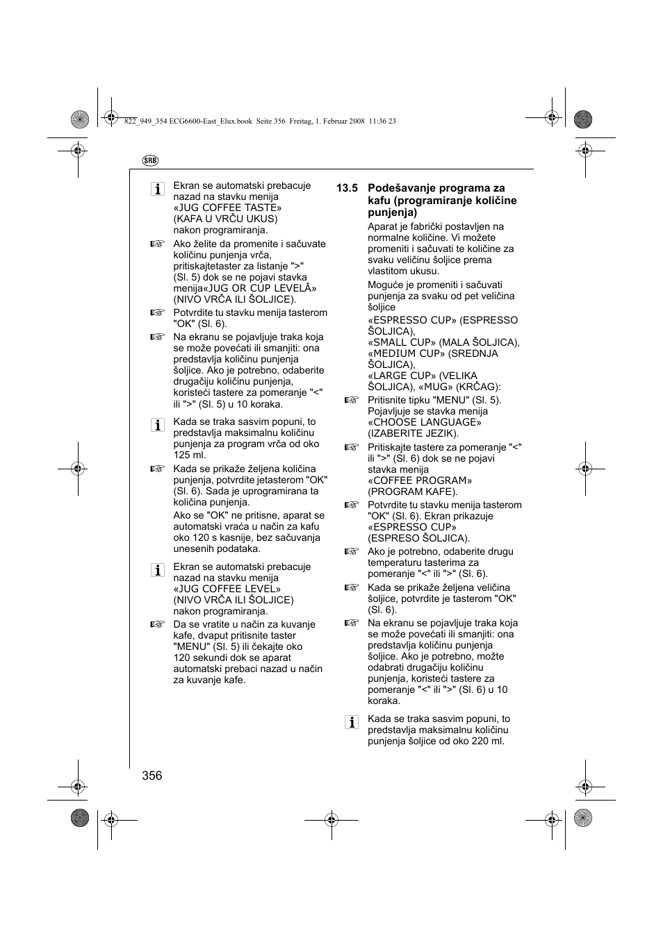 Electrolux ECG6600 User Manual | Page 356 / 616