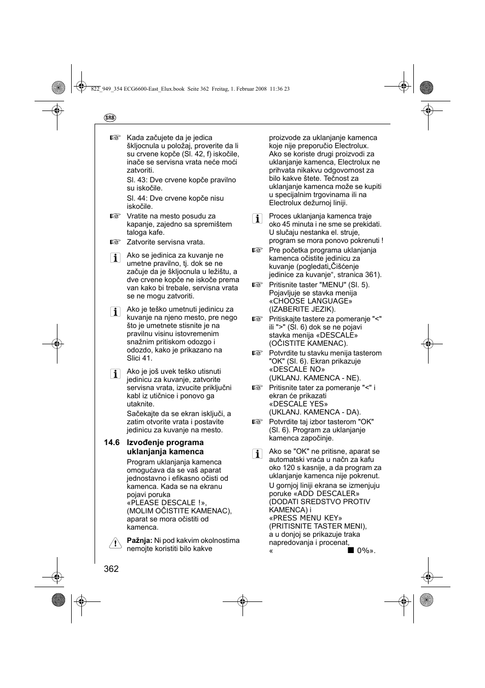 Electrolux ECG6600 User Manual | Page 362 / 616