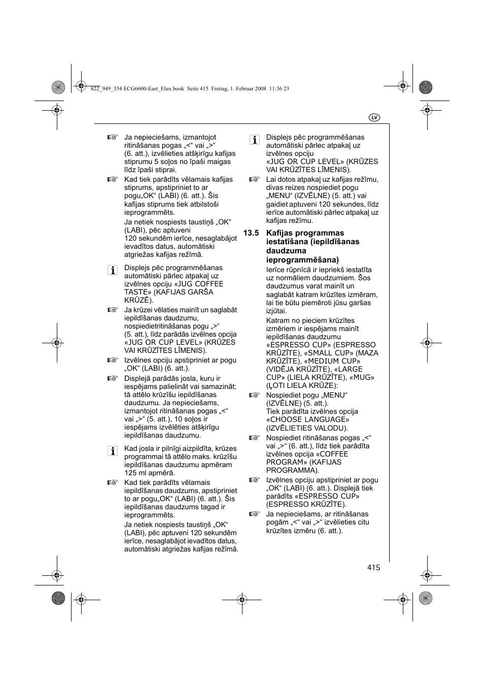 Electrolux ECG6600 User Manual | Page 415 / 616