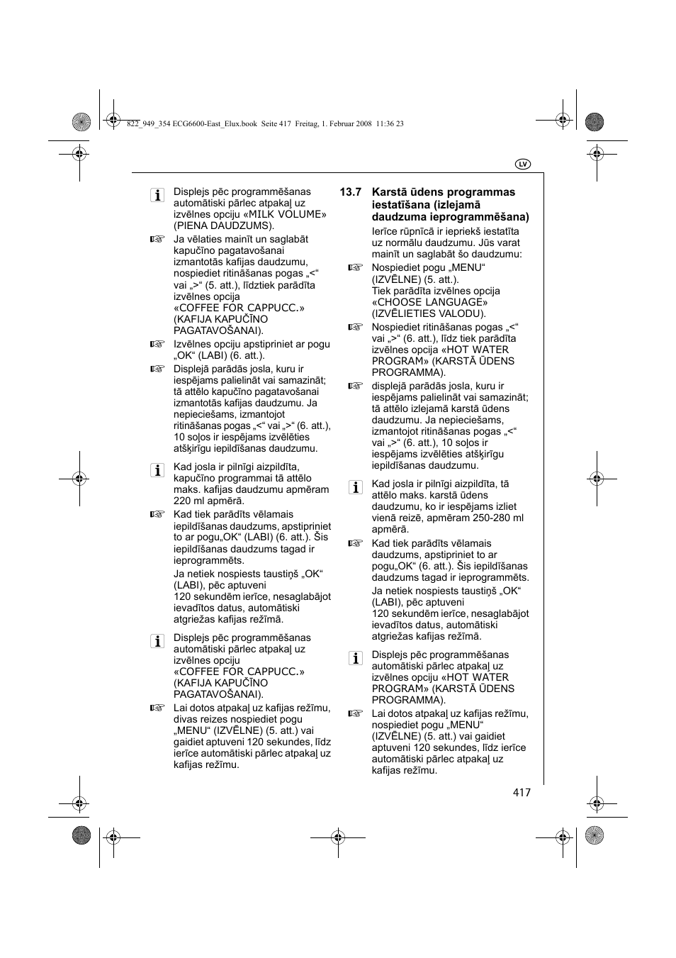 Electrolux ECG6600 User Manual | Page 417 / 616