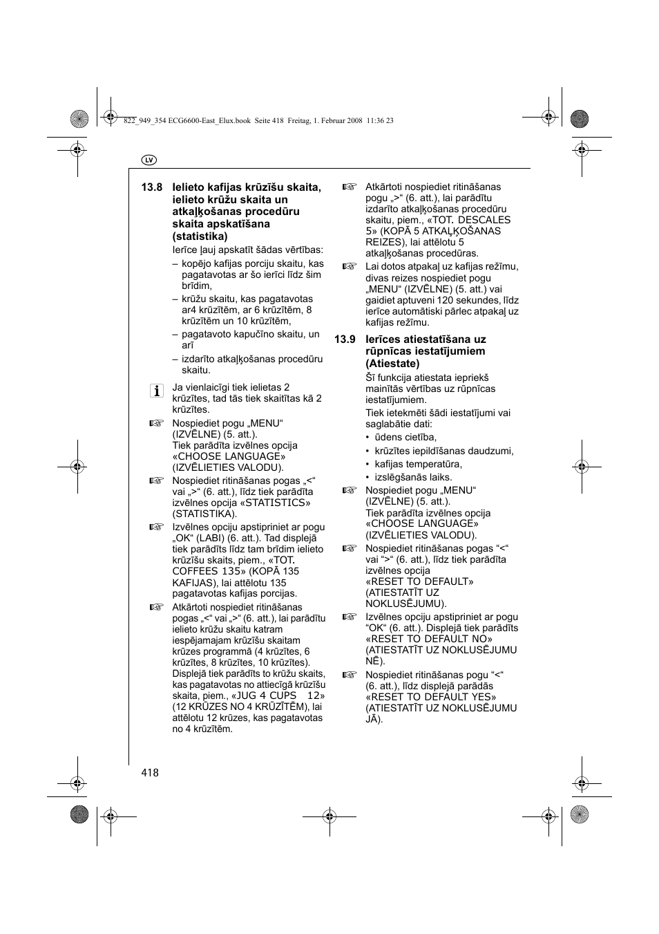 Electrolux ECG6600 User Manual | Page 418 / 616