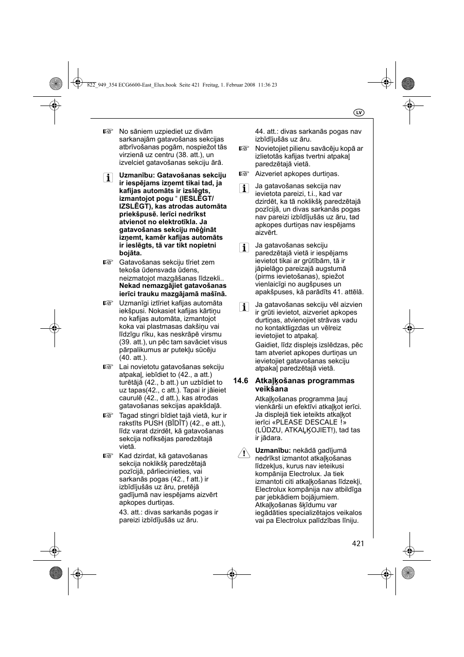 Electrolux ECG6600 User Manual | Page 421 / 616