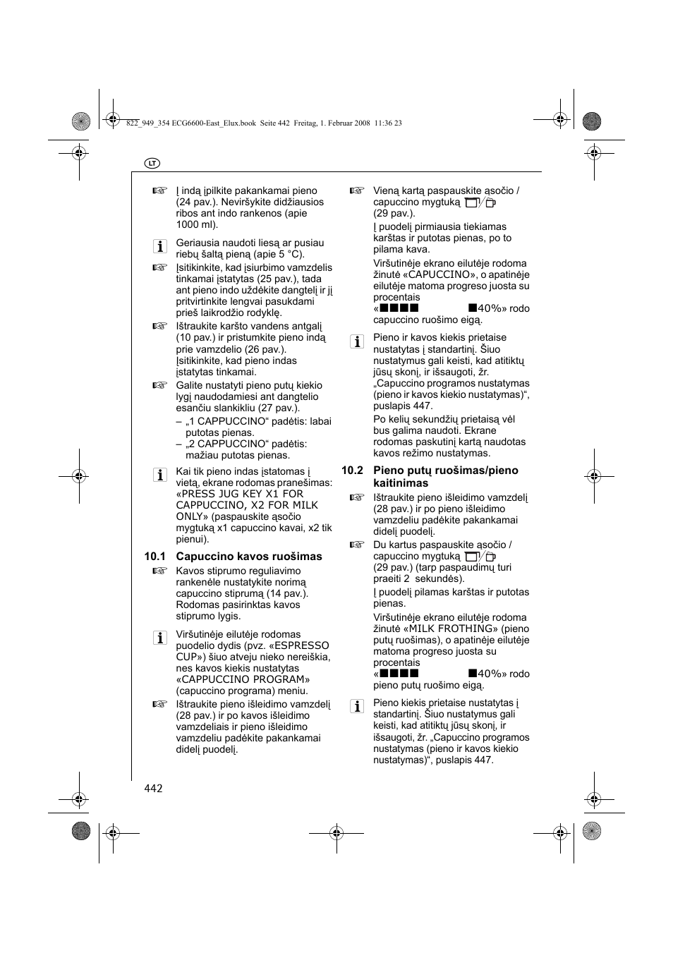 Electrolux ECG6600 User Manual | Page 442 / 616