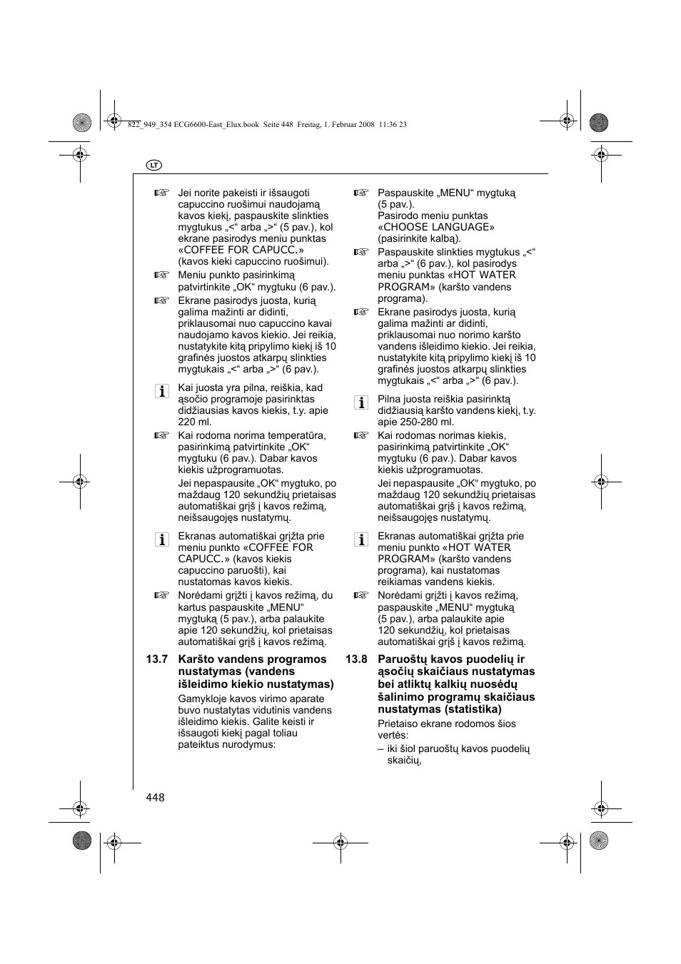 Electrolux ECG6600 User Manual | Page 448 / 616