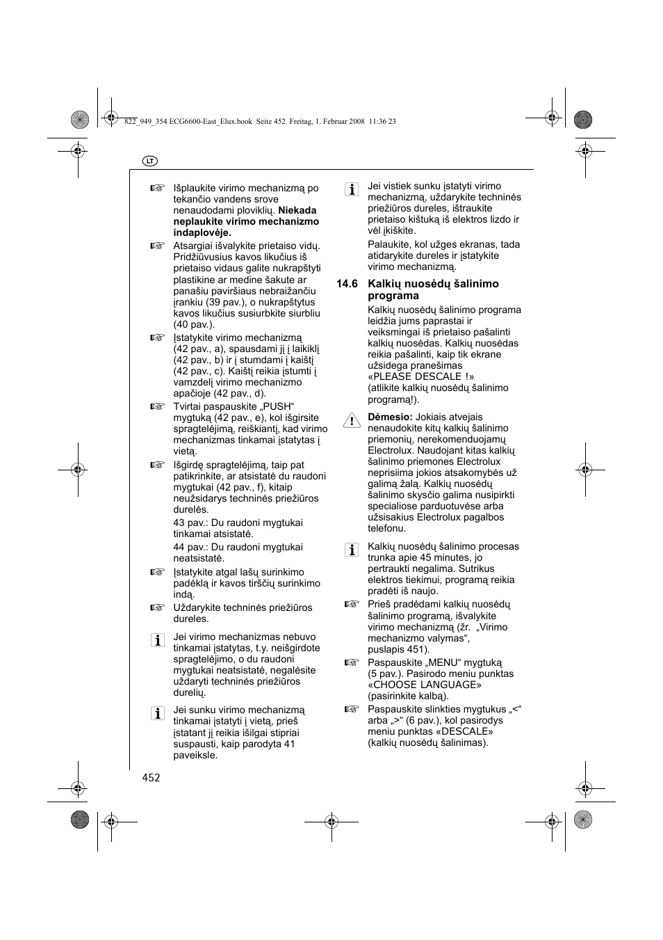 Electrolux ECG6600 User Manual | Page 452 / 616