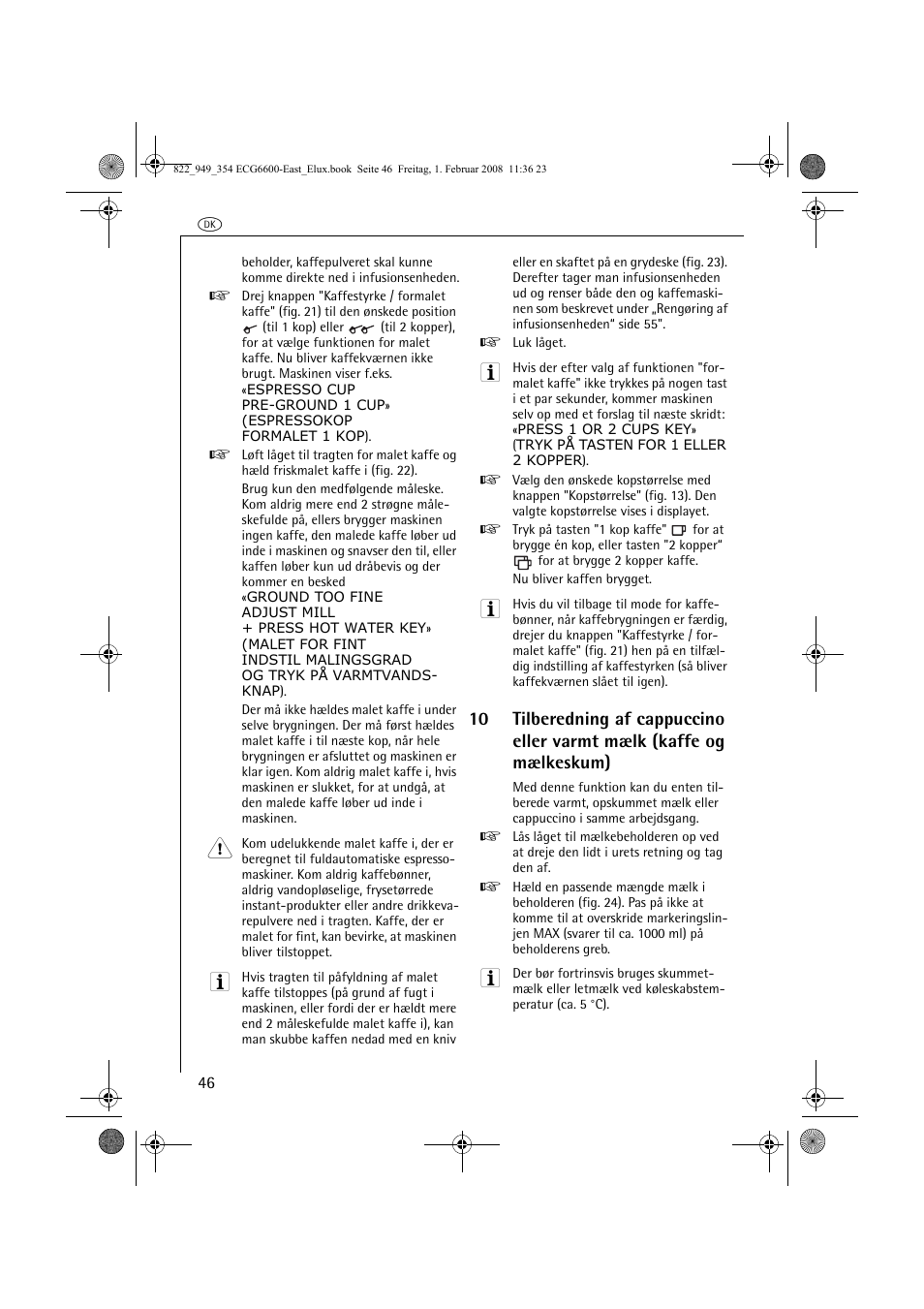 Electrolux ECG6600 User Manual | Page 46 / 616