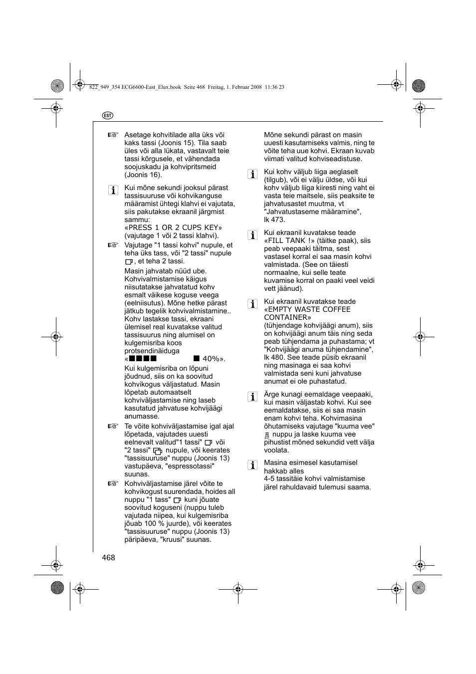 Electrolux ECG6600 User Manual | Page 468 / 616