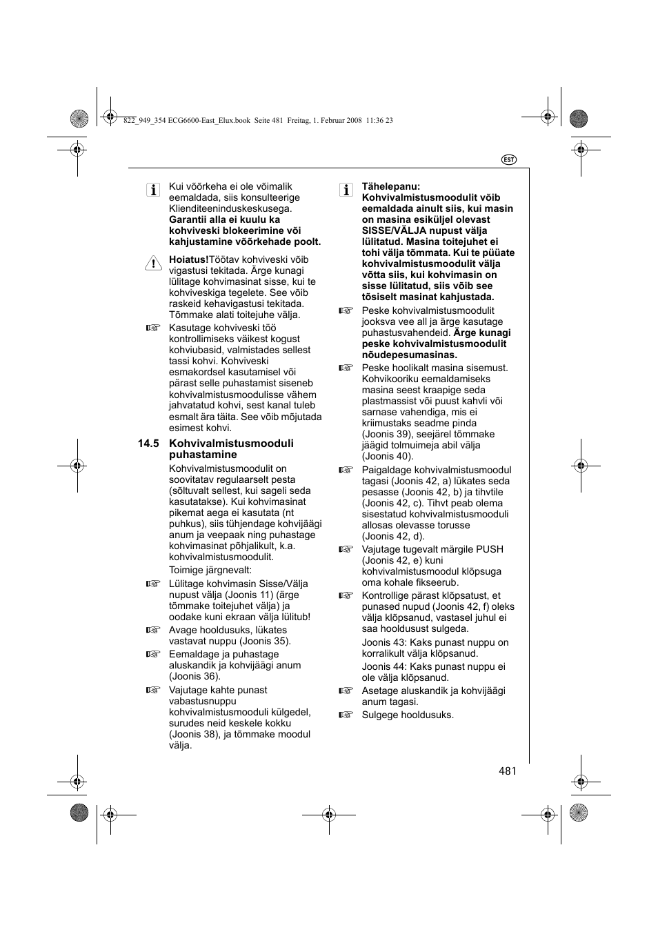 Electrolux ECG6600 User Manual | Page 481 / 616