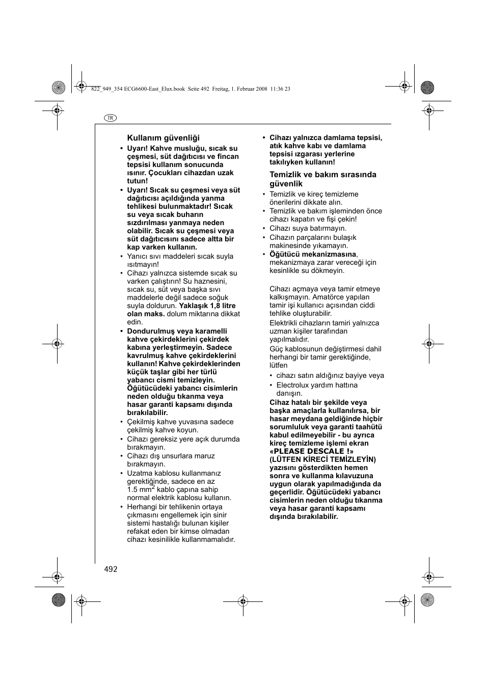 Electrolux ECG6600 User Manual | Page 492 / 616