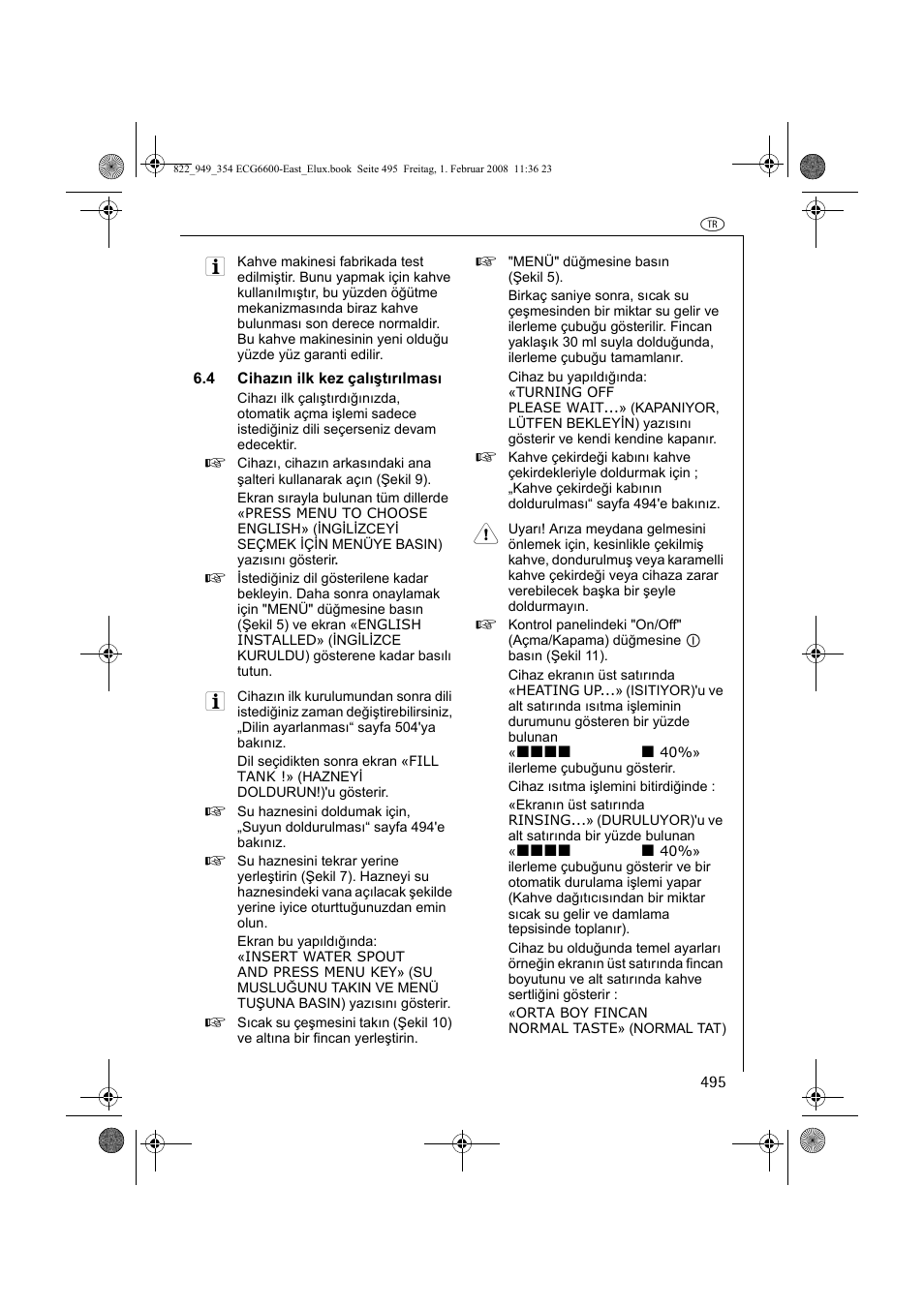 Electrolux ECG6600 User Manual | Page 495 / 616