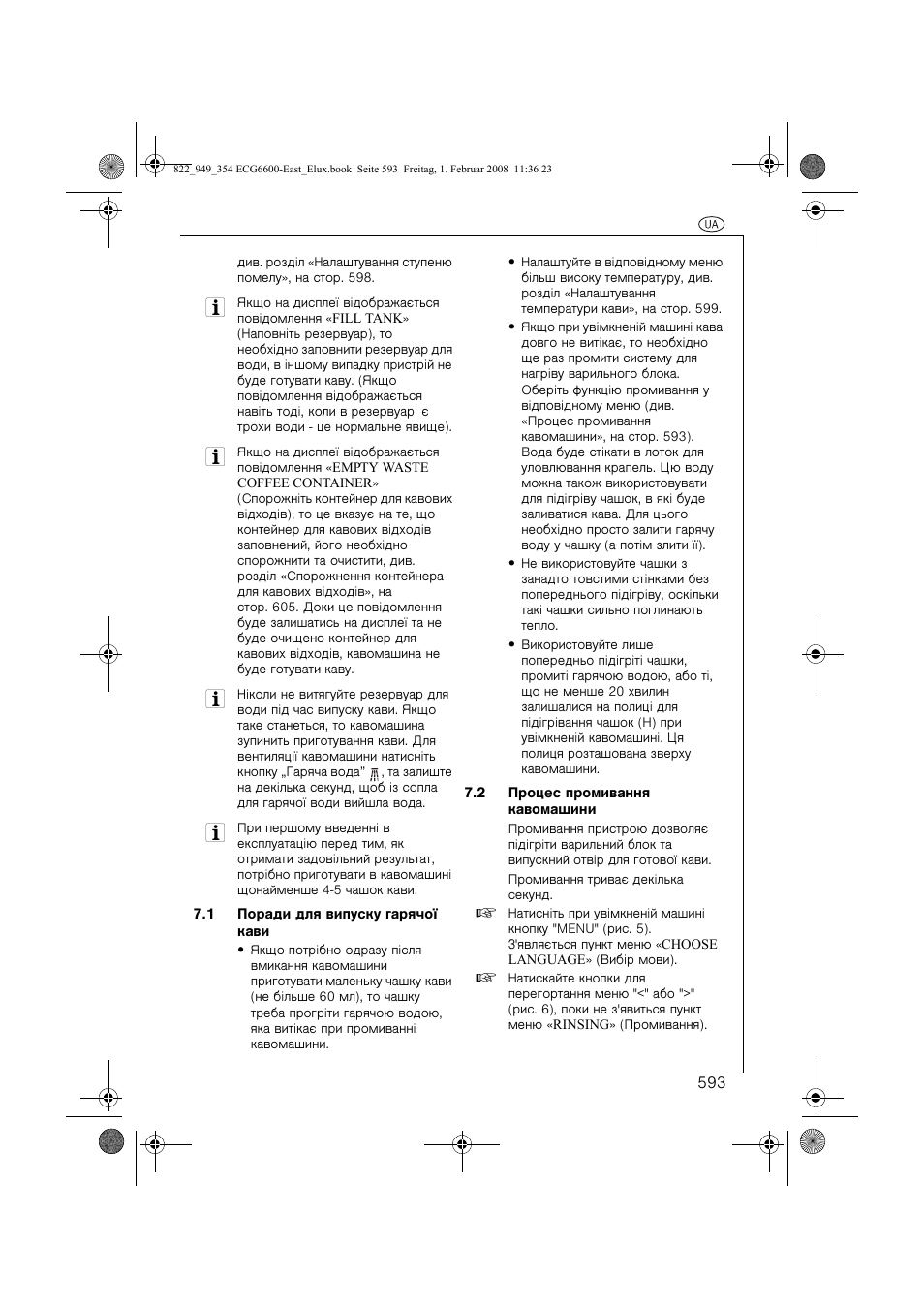 Electrolux ECG6600 User Manual | Page 593 / 616