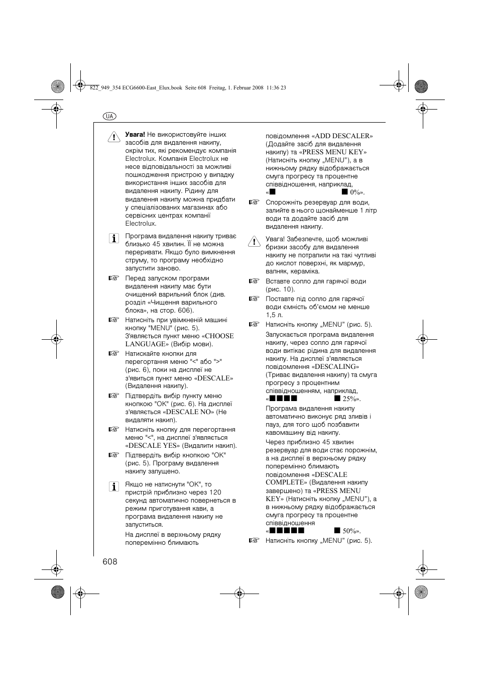 Electrolux ECG6600 User Manual | Page 608 / 616