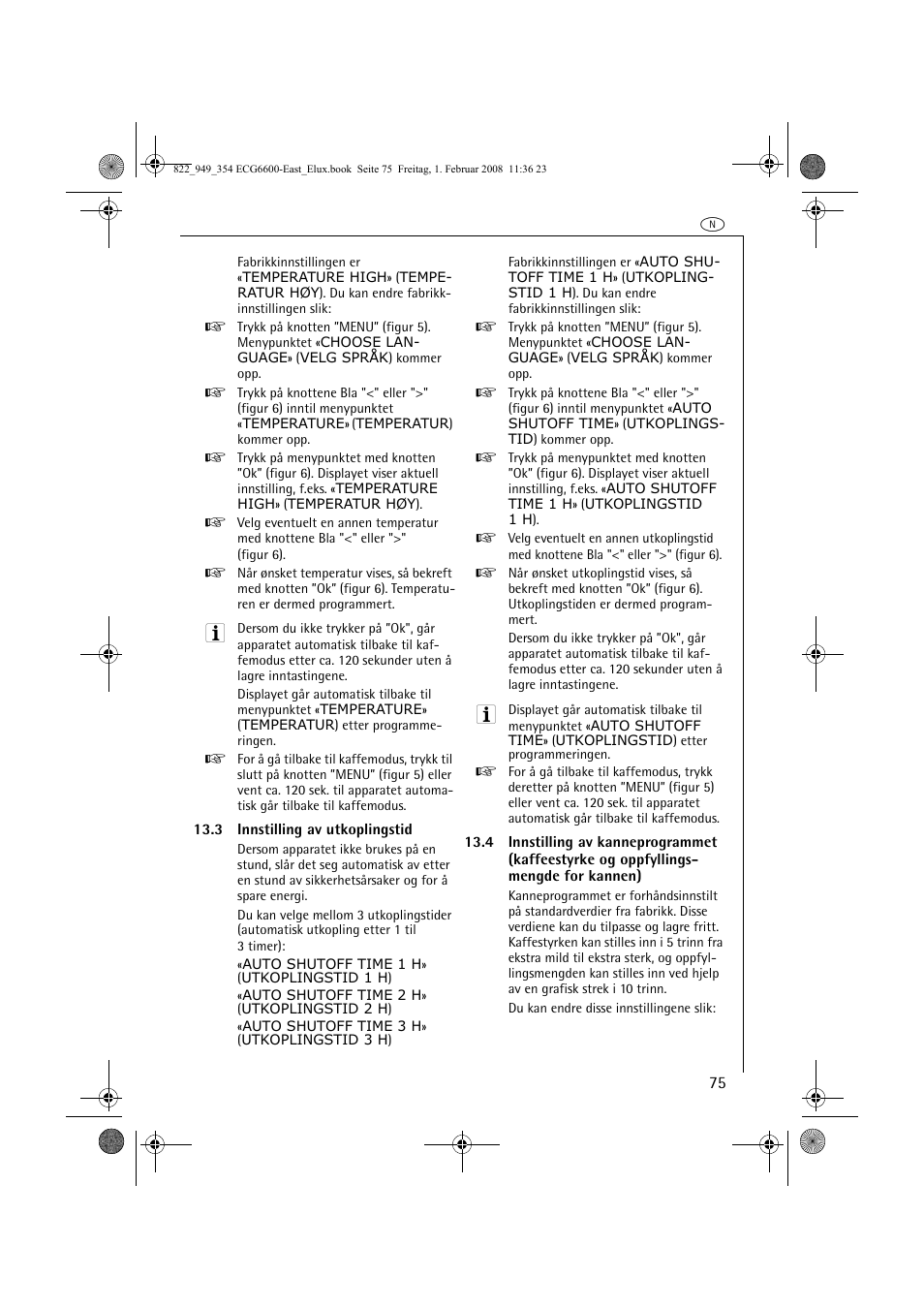 Electrolux ECG6600 User Manual | Page 75 / 616