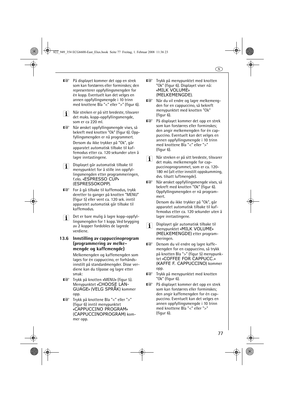 Electrolux ECG6600 User Manual | Page 77 / 616