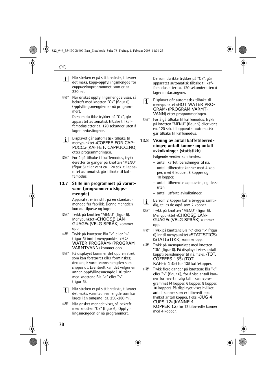 Electrolux ECG6600 User Manual | Page 78 / 616