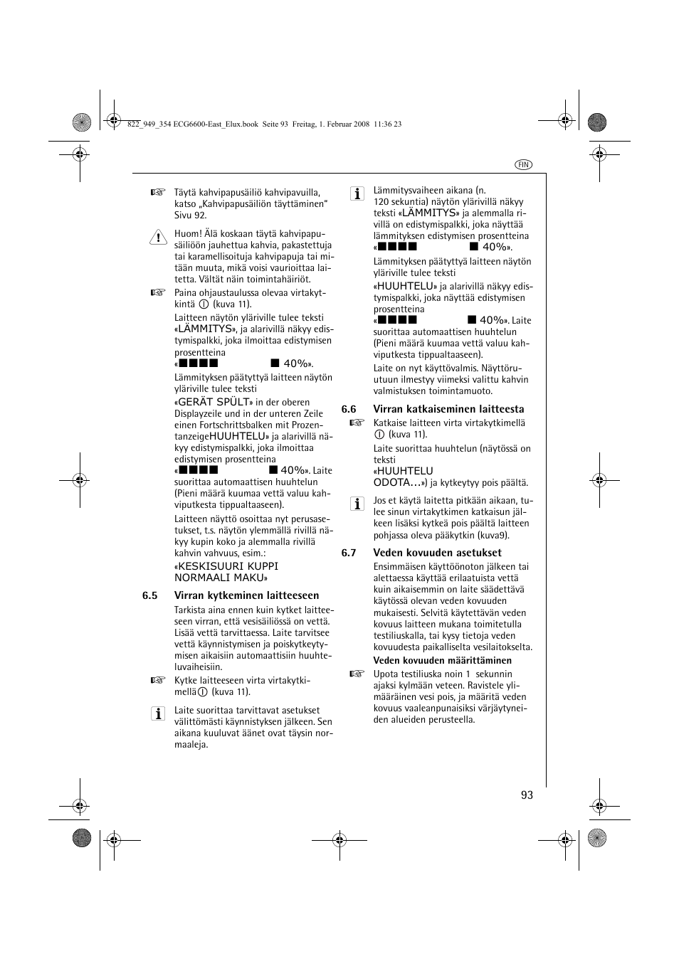 Electrolux ECG6600 User Manual | Page 93 / 616