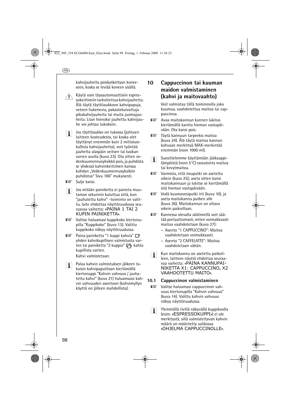 Electrolux ECG6600 User Manual | Page 98 / 616