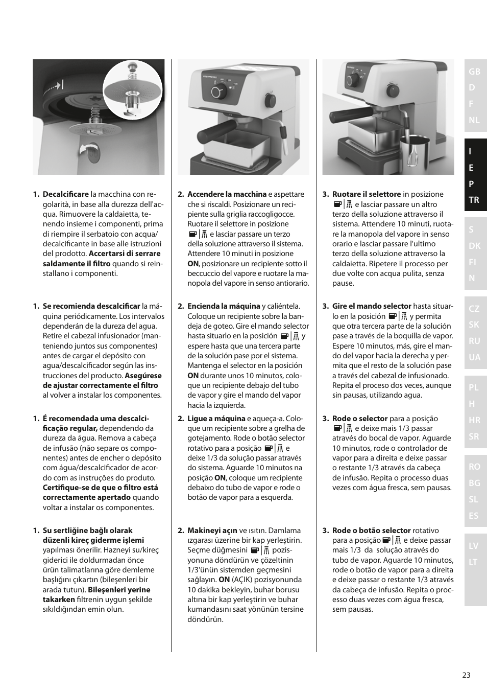 Electrolux EEA110 User Manual | Page 23 / 88