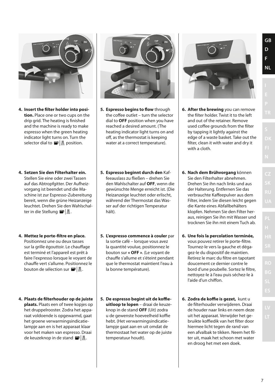 Electrolux EEA110 User Manual | Page 7 / 88