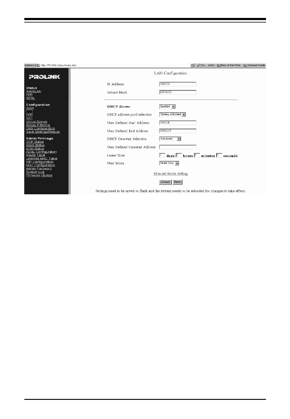 PROLiNK Hurricane 9000P User Manual | Page 18 / 36