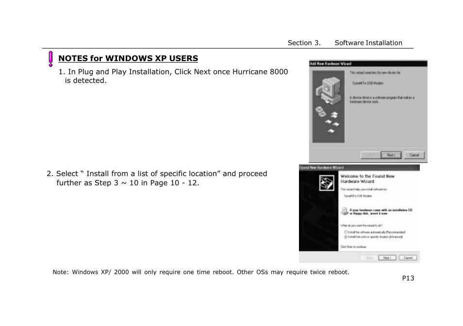 PROLiNK HURRICANE 8000 ADSL MODEM User Manual | Page 16 / 30