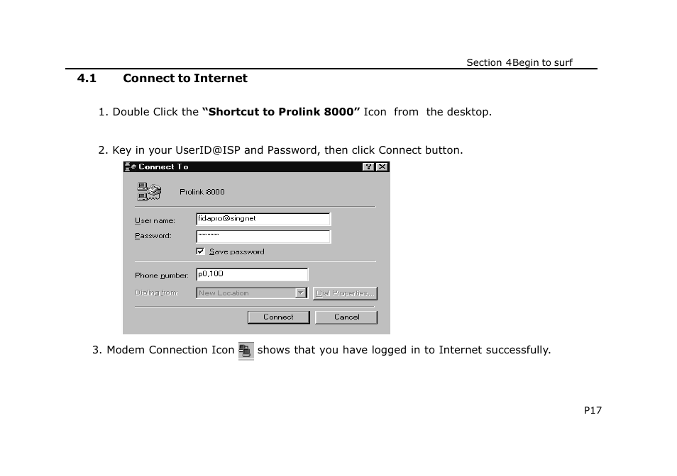 PROLiNK HURRICANE 8000 ADSL MODEM User Manual | Page 20 / 30