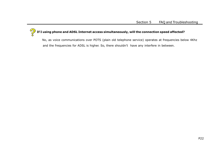 PROLiNK HURRICANE 8000 ADSL MODEM User Manual | Page 25 / 30