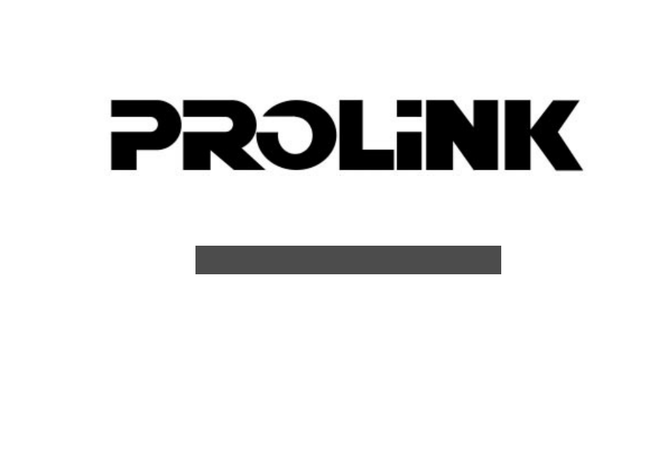PROLiNK Hurricane 7000 User Manual | 21 pages