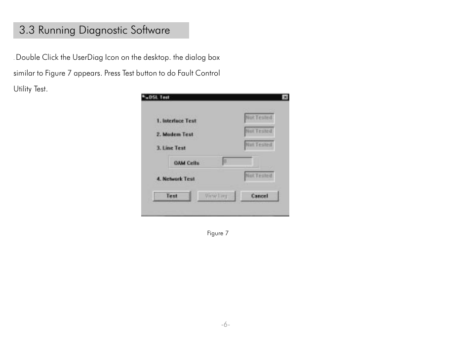 3 running diagnostic software | PROLiNK Hurricane 7000 User Manual | Page 8 / 21